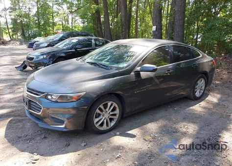 2016 Chevrolet Malibu Lt из США, поврежденный, VIN 1G1ZE5ST5GF181447